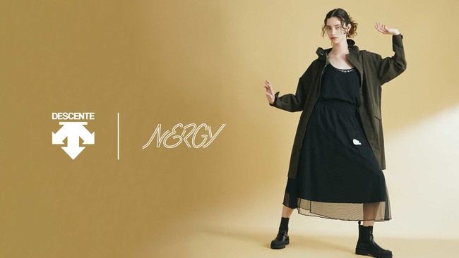 日常に“ファッション×スポーツの融合”を　アクティブライフスタイルを提案する『NERGY』と『デサント』初のコラボレーションのサブ画像1