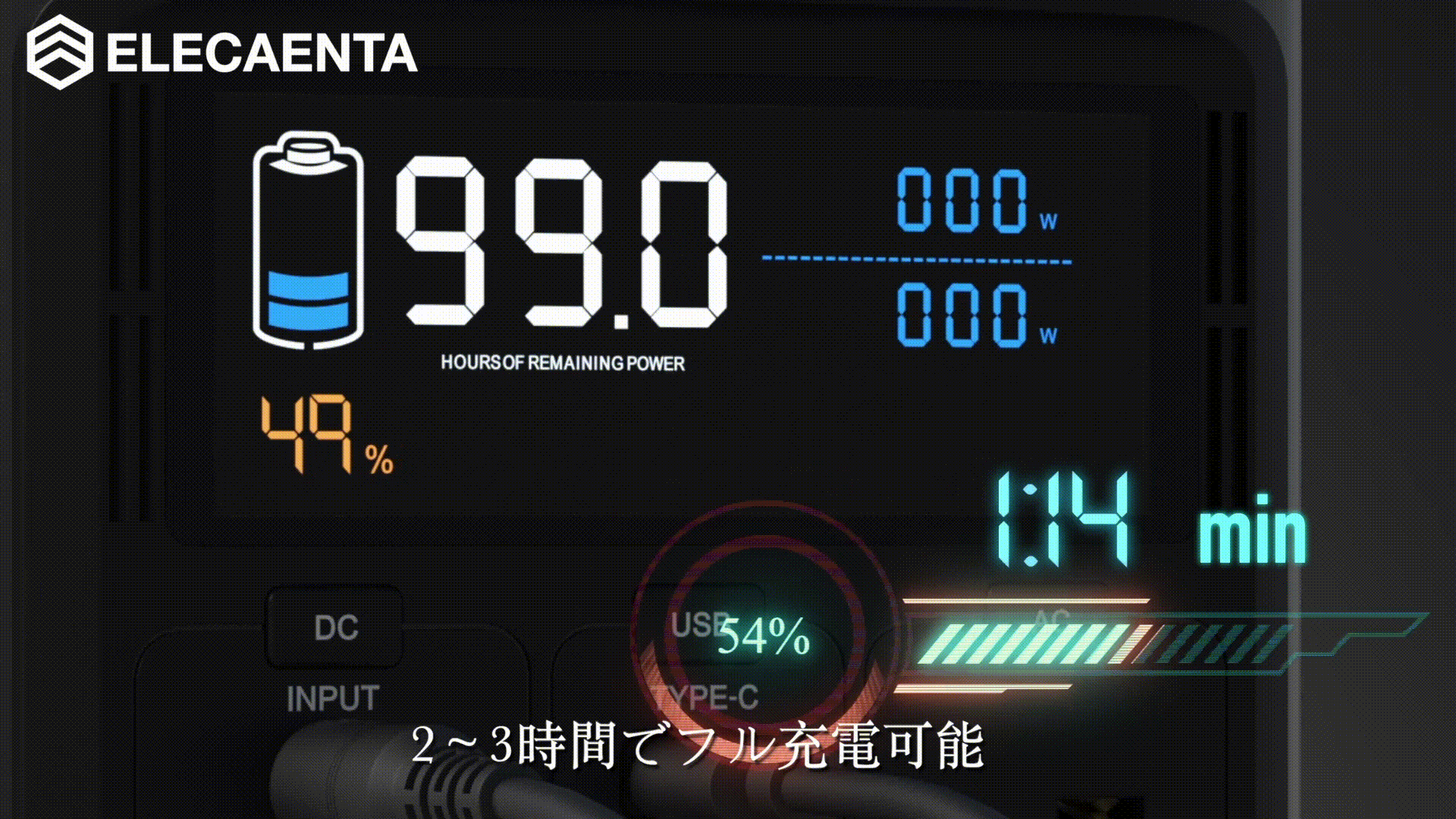 わずか30秒、電池が交換できるポータブル電源ELECAENTA（エレカンタ）S600WがAmazon発売から初回特選タイムセールを開催！のサブ画像3