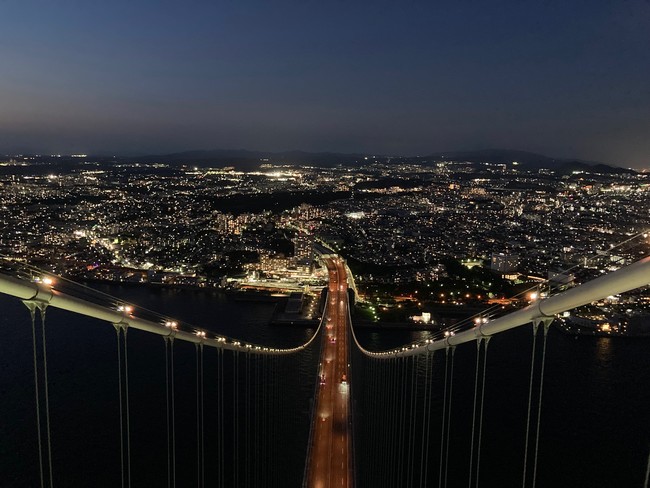 高さ約300mの明石海峡大橋から見る幻想的な夜景や有馬温泉を堪能！神戸の秋を楽しむ、特別感のある体験型プログラム「こうべ旅／Travel KOBE」 秋プログラム登場のサブ画像2