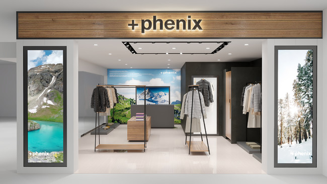 「+phenix」初のフラッグシップショップをGINZA SIXに10月14日（木）オープンのサブ画像1