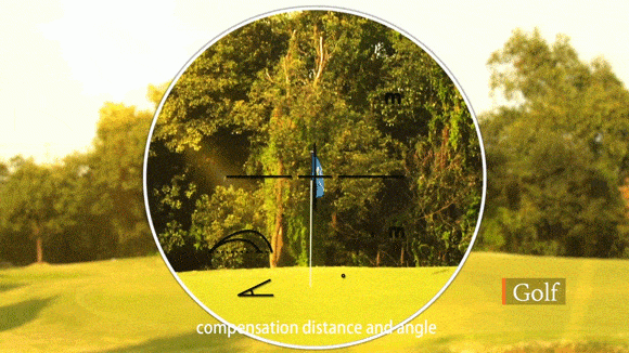 ゴルフがもっと楽しくなる！双眼鏡型レーザー距離計「MILESEEY BPFS2」たった0.5秒！打つべき距離・直線/水平距離・高さ・勾配・速度を計測可能のサブ画像21