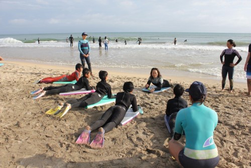 福島の子ども達を千葉の御宿町の海へ招待し、1泊2日のサーフイベント「AKEUMI kids 海と日本プロジェクト」を開催しました！のサブ画像4