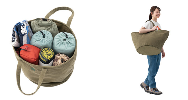  頑丈な帆布を使用したアウトドアに大活躍のバッグ「ベイラーバッグ」2サイズ 新発売！のサブ画像5
