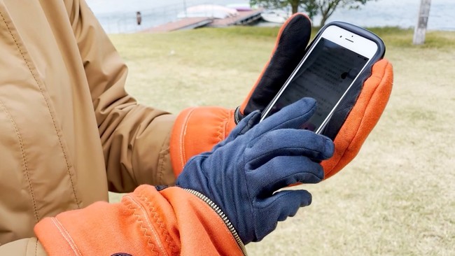 雪山の技術をフィールドに！二重構造で暖かいアウトドア手袋Elmer Deru(エルマーデル)11月22日より、Makuakeにて限定先行販売を開始します。のサブ画像3