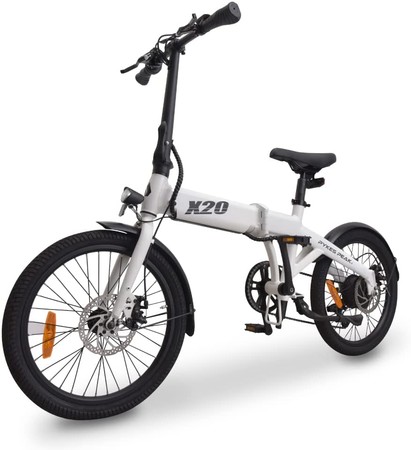 見た目も走りもスマートな電動アシスト自転車「X20」の一般予約販売を開始！のサブ画像9_マットホワイト
