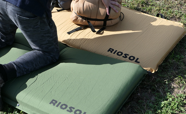 今年デビューのアウトドアブランド「RIOSOL」から、極厚のアウトドアマット「Inflatable mat 100」が登場！のサブ画像8