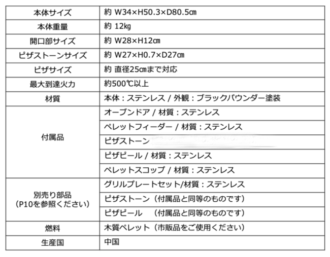 【Makuake（マクアケ）573％達成】ポータブル本格ピザ窯「ボーノ」新発売のサブ画像17