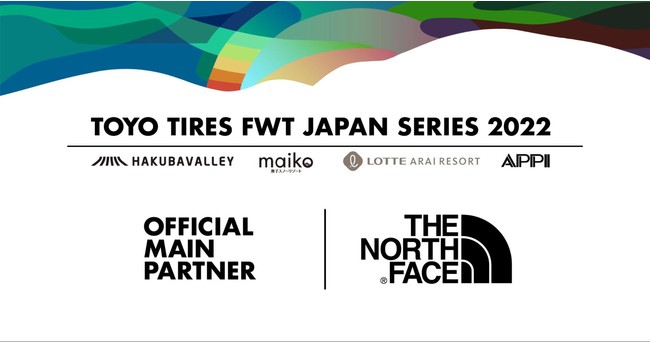 THE NORTH FACEがTOYO TIRES FWT JAPAN SERIES 2022オフィシャルメインパートナーに決定のサブ画像1