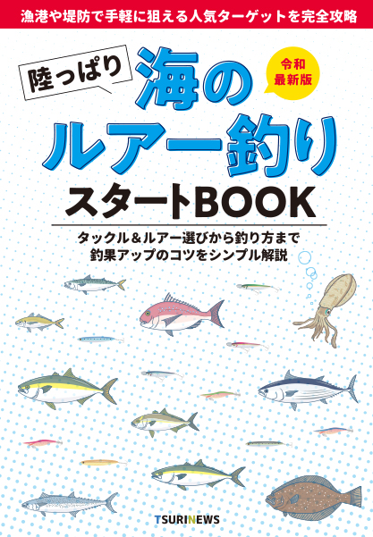 令和最新版！釣果が伸びる『陸っぱり海のルアー釣りスタートBOOK』を発売！のメイン画像