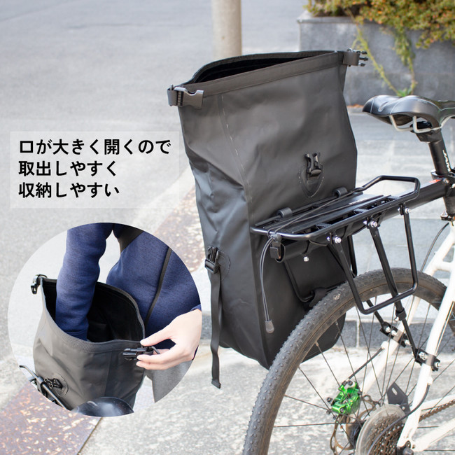 【新商品】【大容量20L】自転車パーツブランド「GORIX」から、防水サイドバッグ(GX-BSB)が新発売！！のサブ画像6