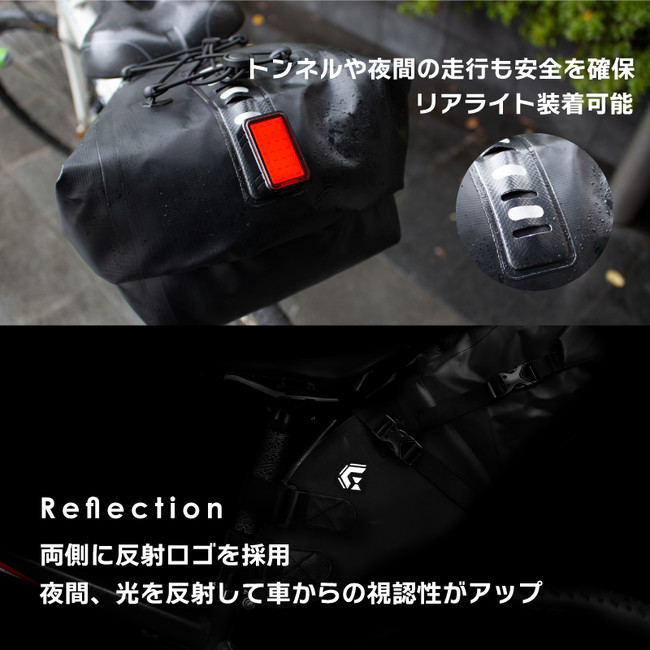 【新商品】自転車パーツブランド「GORIX」から、防水サドルバッグ(GX-SB13)が新発売！！のサブ画像9