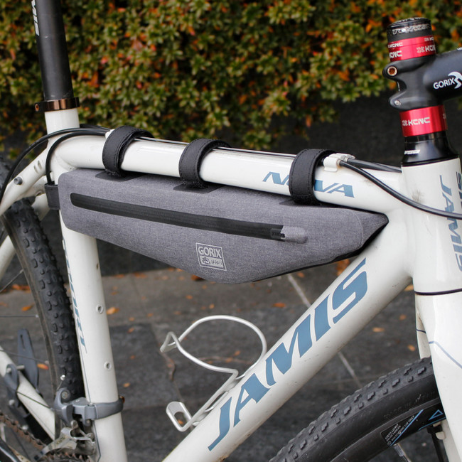 【新商品】【便利な3WAY装着可】自転車パーツブランド「GORIX」から、防水フレームバッグ(GX-FBLONG)が新発売！！のサブ画像10