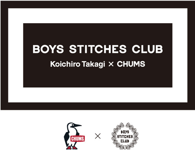 高木耕一郎とアウトドアブランド「CHUMS」によるコラボレーション展覧会「BOYS STITCHES CLUB」を開催のサブ画像1