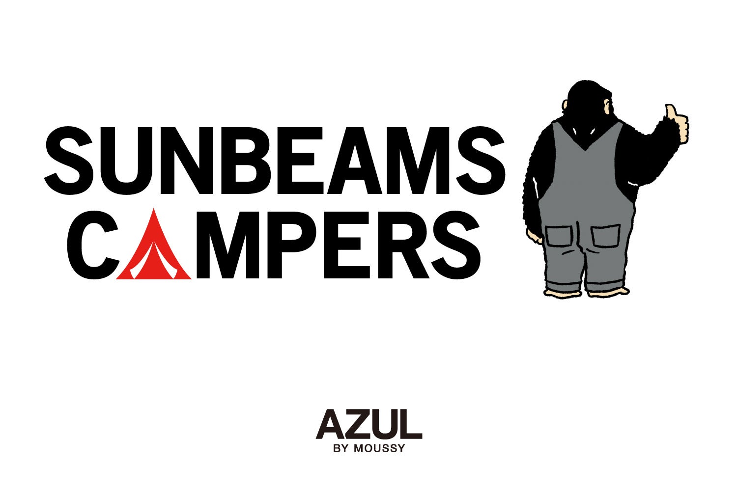 AZUL BY MOUSSY（アズール バイ マウジー） アウトドアシーンに最適なメンズライフスタイルウェア「SUNBEAMS CAMPERS」が5月28日(土)より発売！のサブ画像1