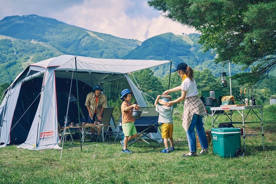 夏のキャンプの新たなスタイル“サマーファミリーキャンプ”コールマンダークルームシリーズから更に快適になったエアーシリーズが登場のサブ画像1
