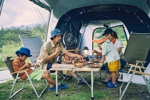夏のキャンプの新たなスタイル“サマーファミリーキャンプ”コールマンダークルームシリーズから更に快適になったエアーシリーズが登場のサブ画像2