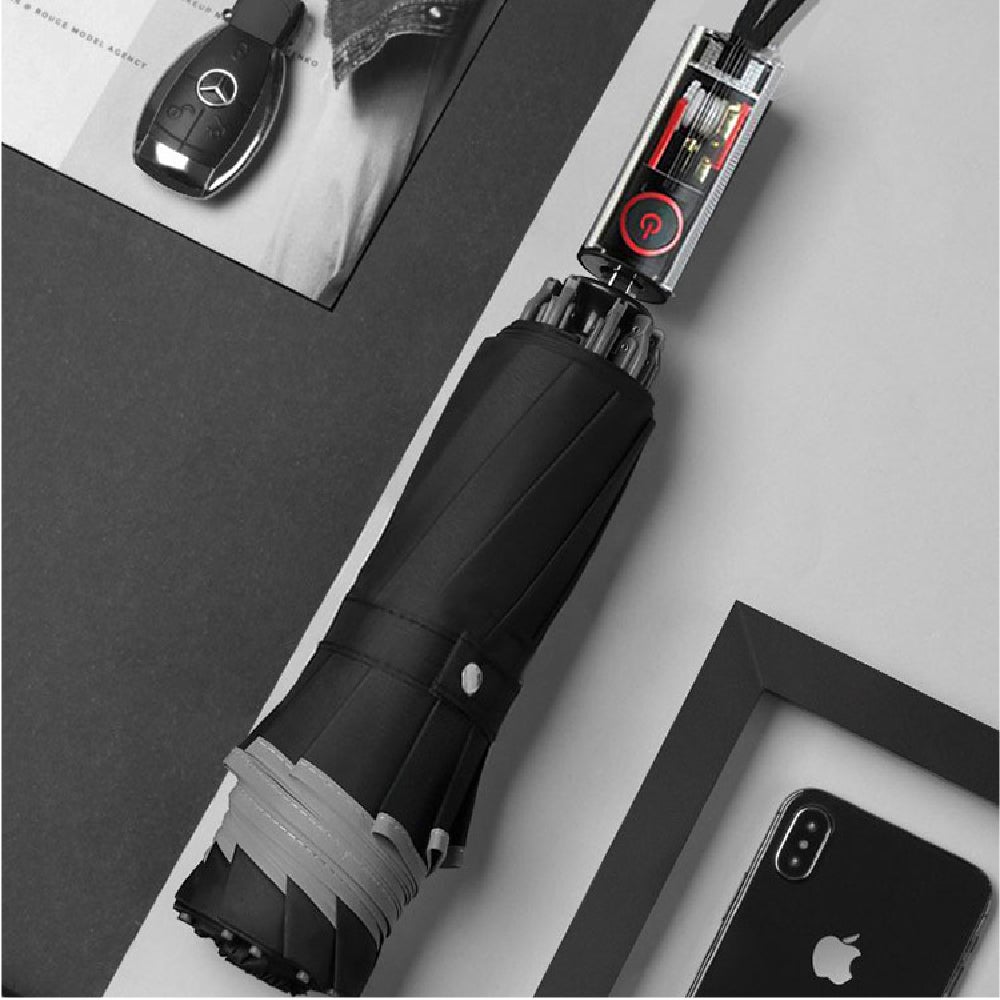 【新色グレー登場】手を濡らさずスマートに開閉できる逆折り式折りたたみ傘「GeeBrella X1」をガジェットストア「MODERN g」で販売中のサブ画像2