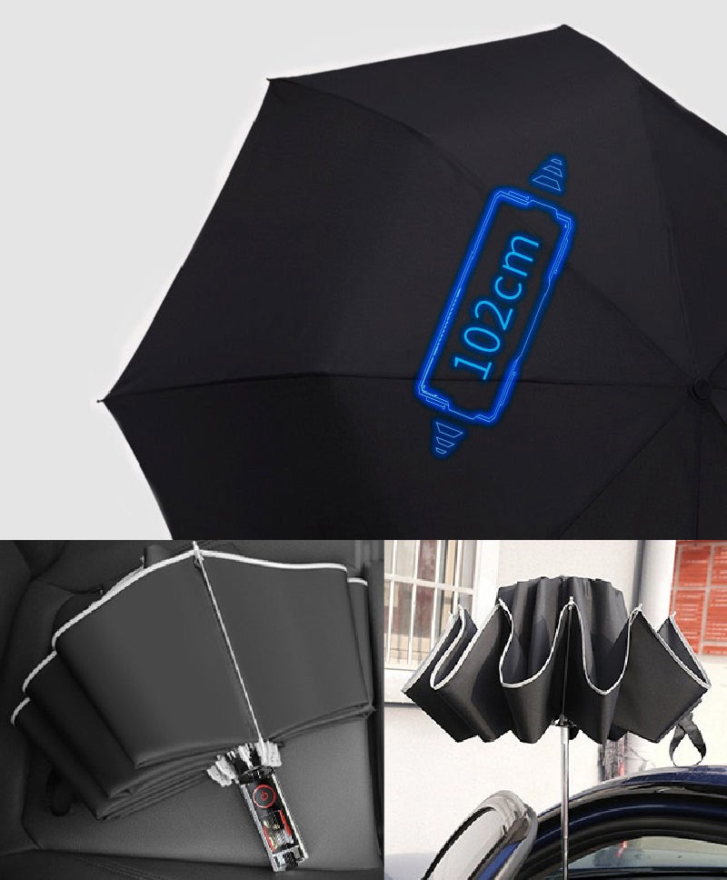 【新色グレー登場】手を濡らさずスマートに開閉できる逆折り式折りたたみ傘「GeeBrella X1」をガジェットストア「MODERN g」で販売中のサブ画像9