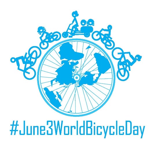 6月3日は「世界自転車デー」“World Bicycle Day” 　自転車ヘルメット着用の法律がある国って？のサブ画像1_6月3日はハッシュタグ  #June3WorldBicycleDay で世界とつながろう