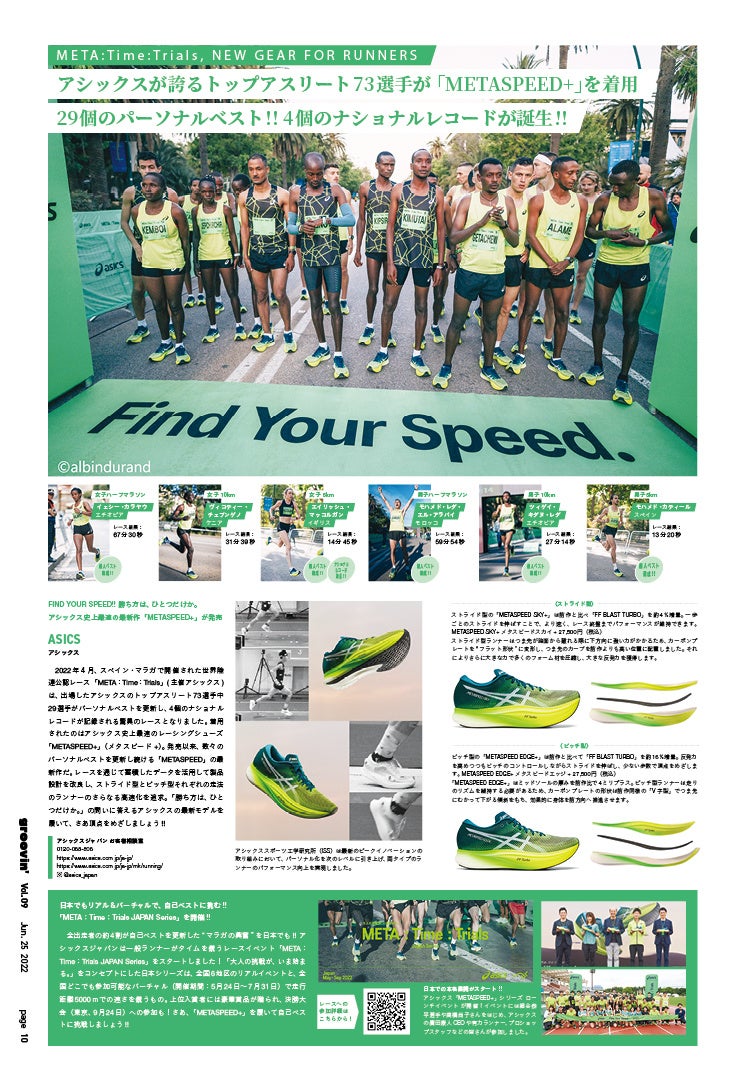 スポーツライフスタイルマガジン「groovin’」2022年夏号を発行しました。　のサブ画像3