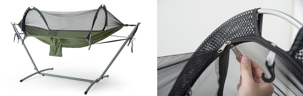 「釣りよかでしょう。」と「タンスのゲン」のコラボ第2弾！フライシート・蚊帳付きの快適コラボハンモックを発売のサブ画像4