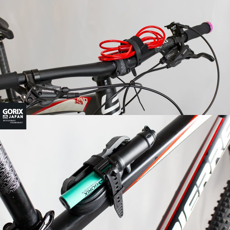 【新商品】【様々なモノを自転車に固定出来る!!】自転車パーツブランド「GORIX」から、自転車マウントストラップ(GX-STRAP)が新発売!!のサブ画像6