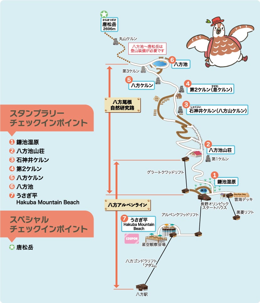 山のスタンプラリーアプリ®「YAMASTA（ヤマスタ）」、SNSで人気の鏡面絶景が美しい八方池へのハイキングを楽しめる「白馬八方尾根スタンプラリー」を実施のサブ画像2