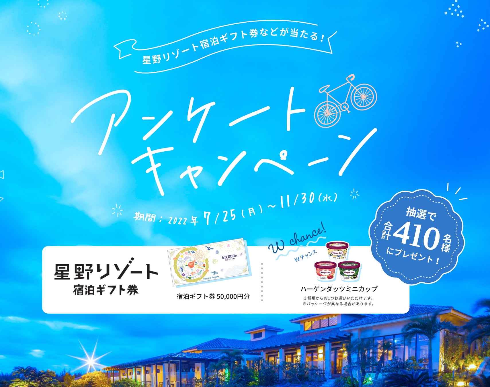 SBI日本少短、「星野リゾート宿泊ギフト券などが当たる！アンケートキャンペーン」を実施のサブ画像1