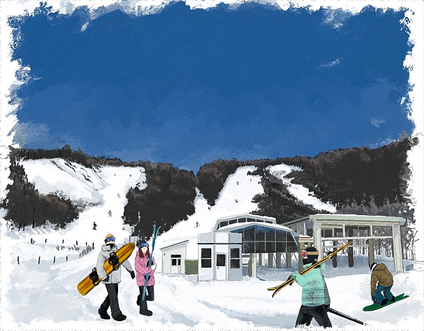 10年ぶりの復活!御嶽スキー場のチャンピオンゲレンデ営業再開!のサブ画像2_イメージ