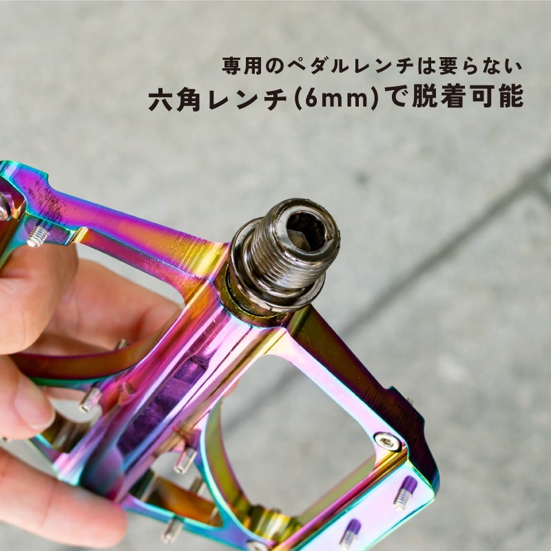 【新商品】自転車パーツブランド「GORIX」から、フラットペダル (GX-FX351)が2色展開で新発売!!のサブ画像10