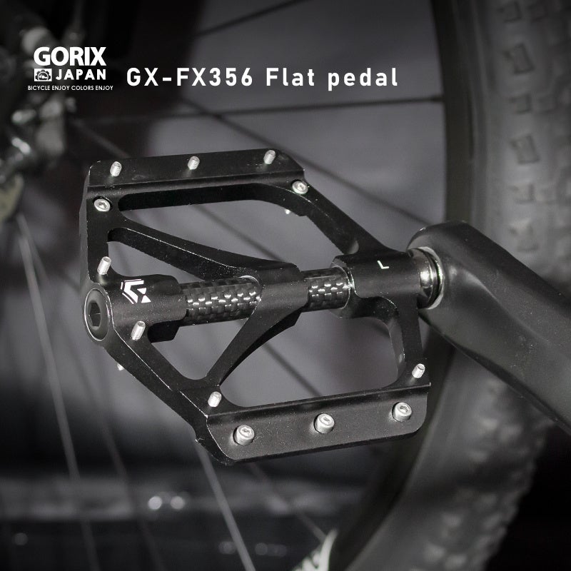 【新商品】【軽量で丈夫!!】自転車パーツブランド「GORIX」から、フラットペダル (GX-FX356)が新発売!!のサブ画像2