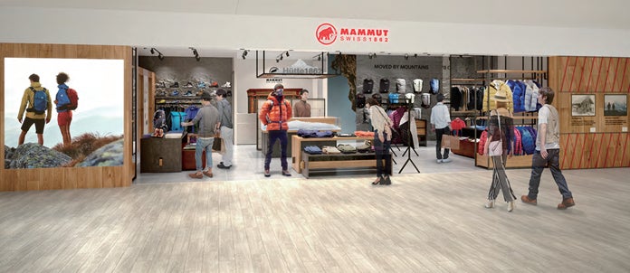 マムートの160周年を記念する新しいマムートの直営店西日本の旗艦店「マムート 大阪」がグランフロント大阪 南館4Fにオープン！ブランド体験スペースである“ヒュッテ1862”を初めてスタート。のサブ画像1