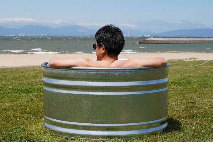 人気のサウナに必須のおしゃれな水風呂用バスタブ「Gタンク」2022年8月発売 ！ のメイン画像