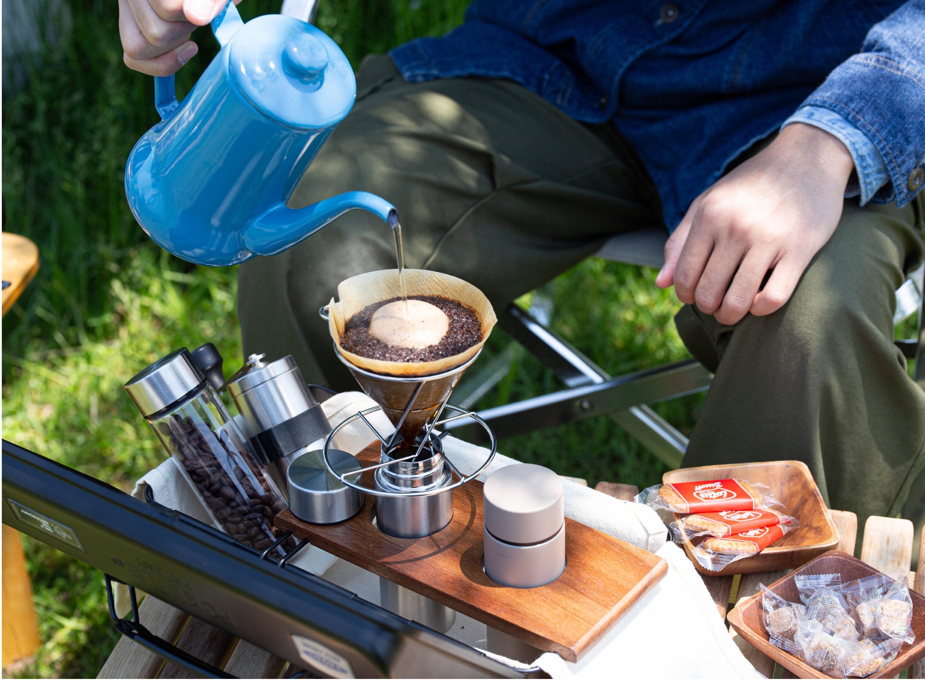 工具箱１つでお湯も沸かせる本格珈琲ドリップキット「POKETLE COFFEE KIT FLEEK」を9月1日発売のサブ画像8