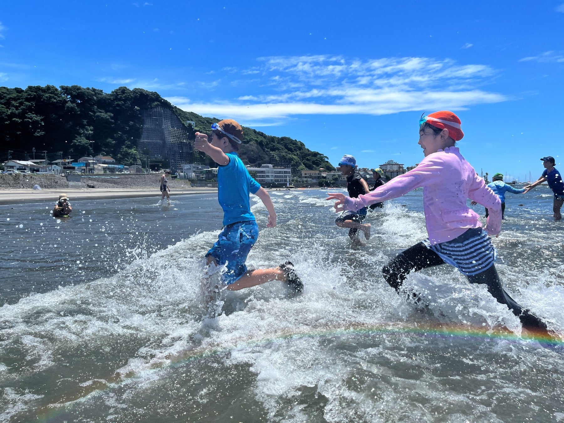 ライフセーバーと一緒に、小学生が海体験に挑戦！「海のおもいで創造プログラム」を開催しました！｜2022年7月7日～8月26日実施＠鎌倉材木座海岸・逗子海岸のサブ画像2