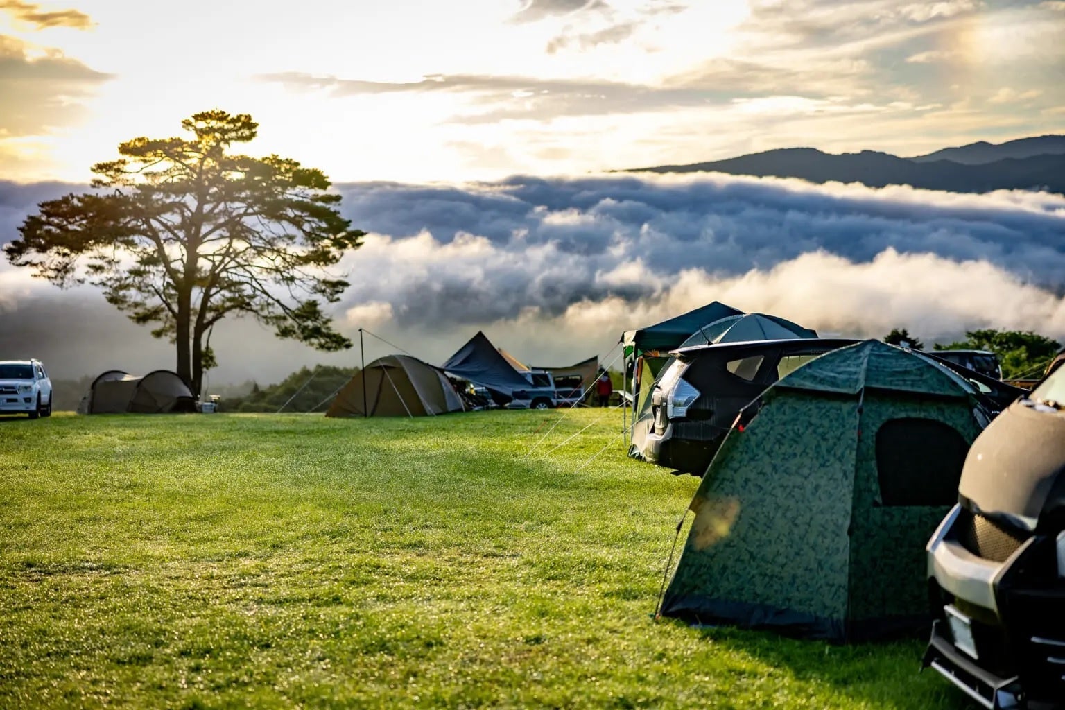 雲海の絶景が見えるキャンプ場 【Dynaland CAMP BASE】！秋・キャンプシーズン本番！ CAMP BASE が選ばれる理由！のサブ画像1
