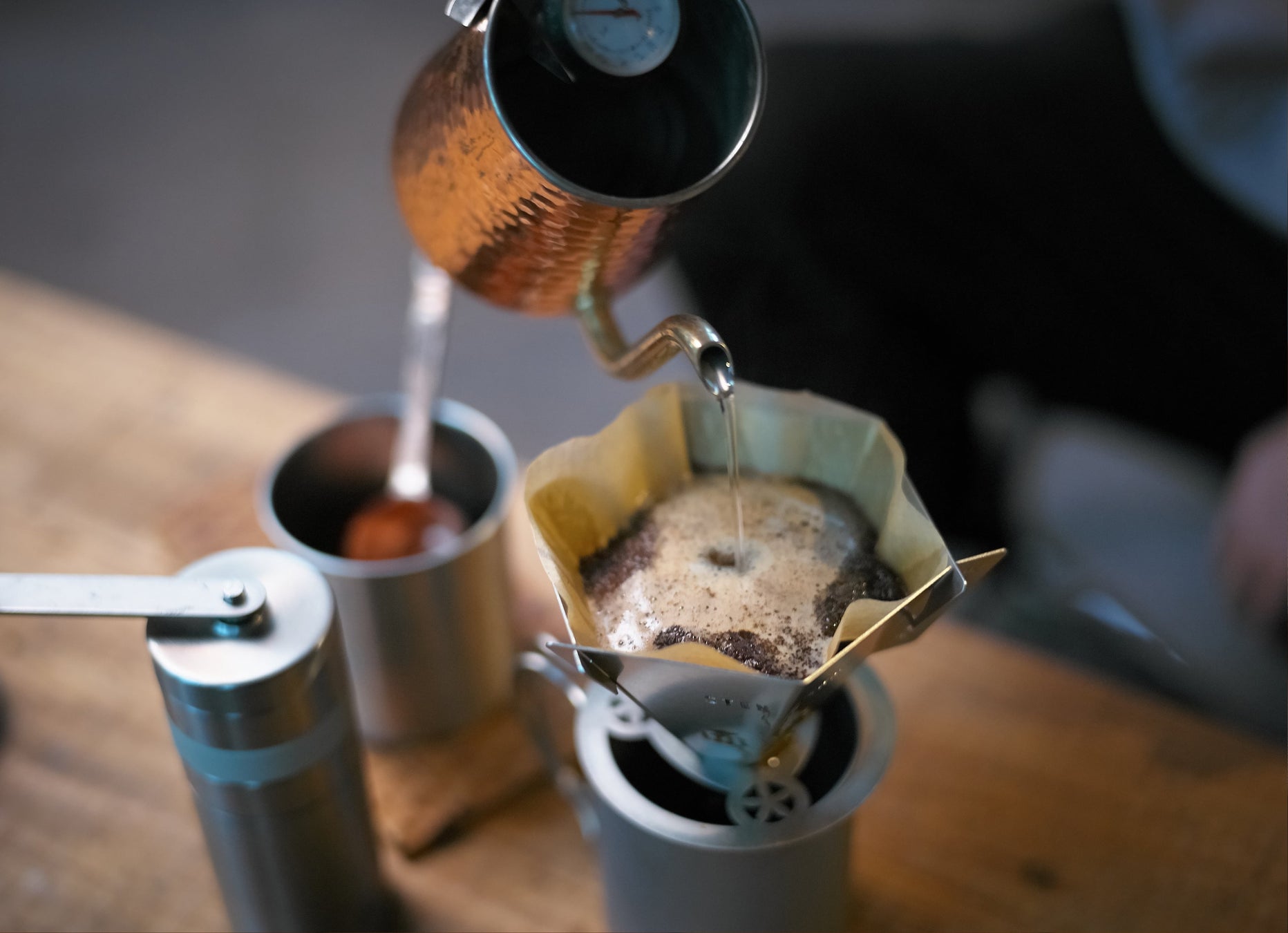 コーヒーのプロ直伝の組み立て式ドリッパー。工具いらずの簡単組み立てで、誰が淹れてもおいしい一杯を楽しめる本格派。のサブ画像6
