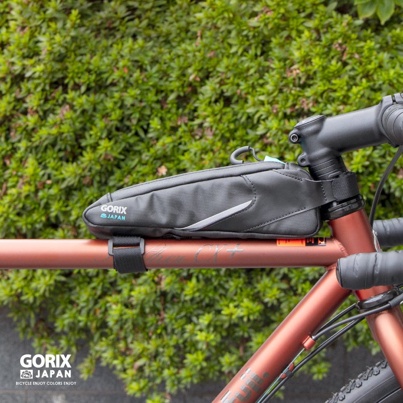 【新商品】【スリムデザイン!!】自転車パーツブランド「GORIX」から、トップチューブバッグ (GX-IKA)が新発売!!のサブ画像2