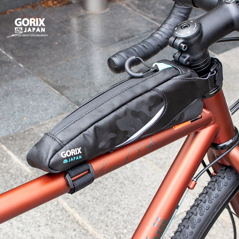 【新商品】【スリムデザイン!!】自転車パーツブランド「GORIX」から、トップチューブバッグ (GX-IKA)が新発売!!のサブ画像3