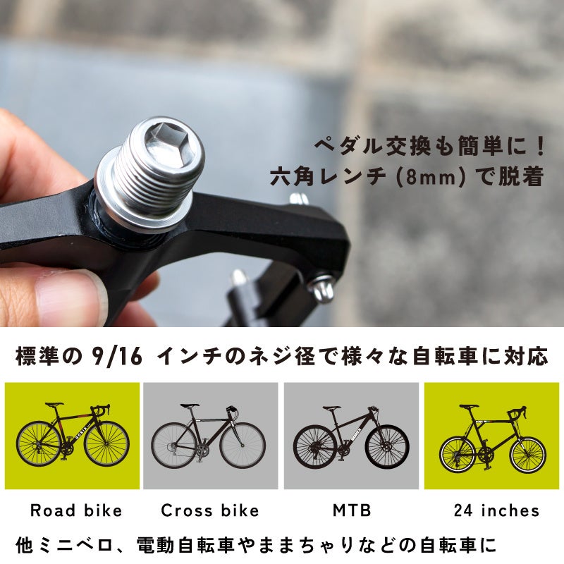 【新商品】自転車パーツブランド「GORIX」から、フラットペダル (GX-FY324)が新発売!!のサブ画像11