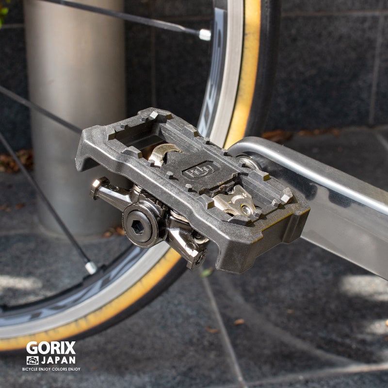 【新商品】【ビンディングペダルをフラットペダルに変換 !!】自転車パーツブランド「GORIX」から、ペダル変換アダプター (GFLIP-FLOP)が新発売!!のサブ画像2