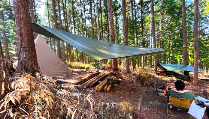 北海道で初のforenta！年間契約の森林レンタルで、いつでも行ける自分だけのキャンプサイトを満喫しよう！のメイン画像