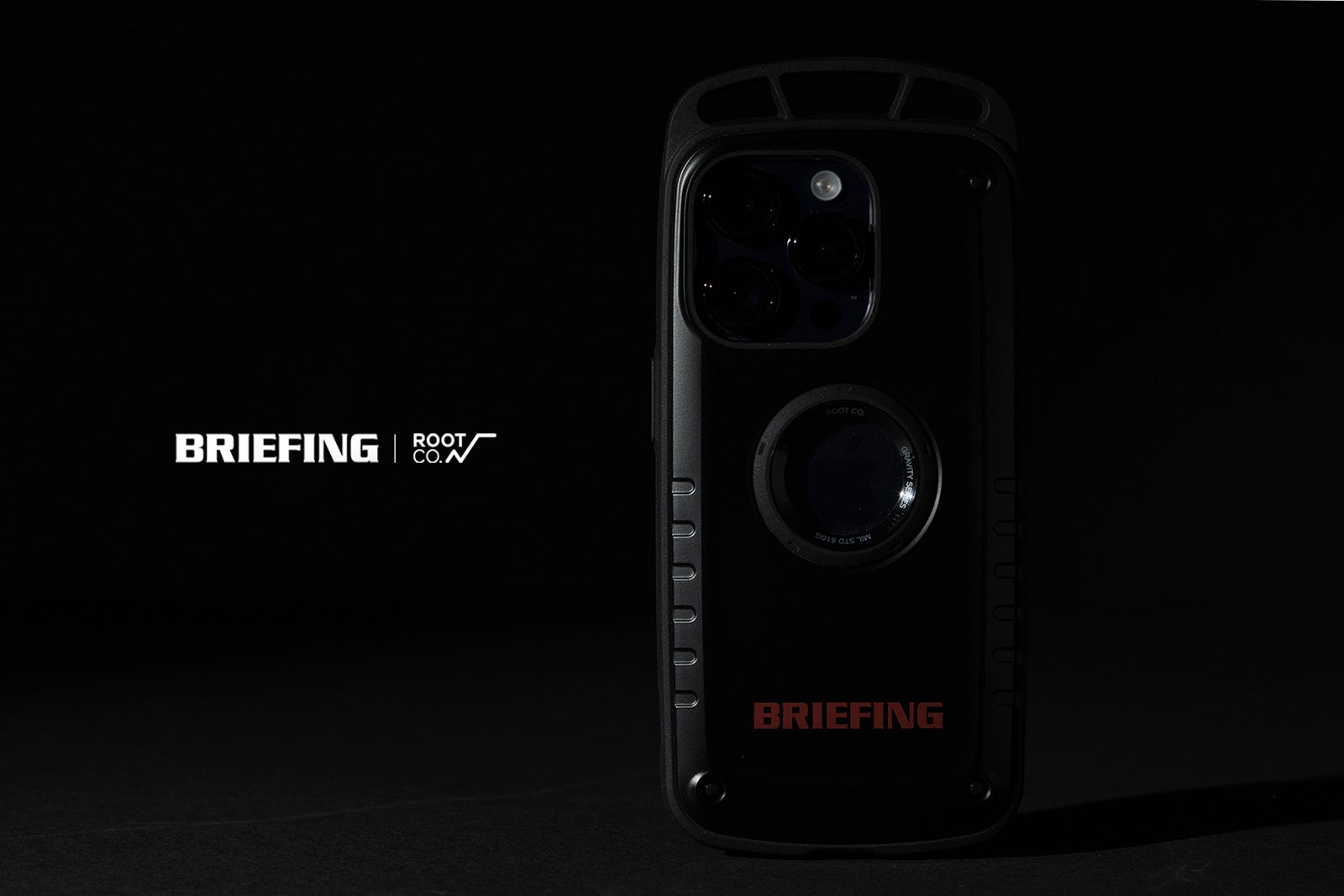 「BRIEFING × ROOT CO.」コラボレーション、アウトドアシーンに映える2カラーの耐衝撃iPhoneケースを10月22日（土）より販売開始のサブ画像1
