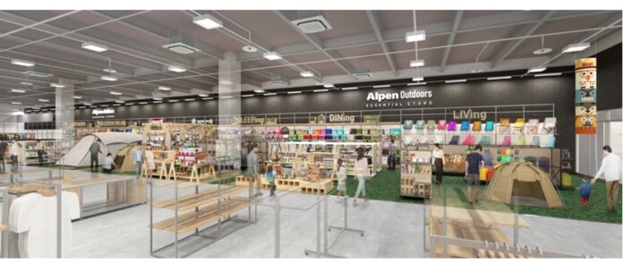 続々と全国に拡大！アルペンアウトドアーズの世界観を凝縮した「Alpen Outdoors ESSENTIAL STORE」9店舗が順次オープン！のメイン画像