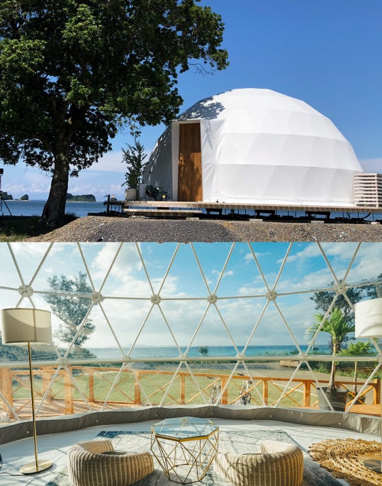 グランピングジャパンのドームテントが海外製テントで国内初となる建築確認申請に対応のサブ画像3