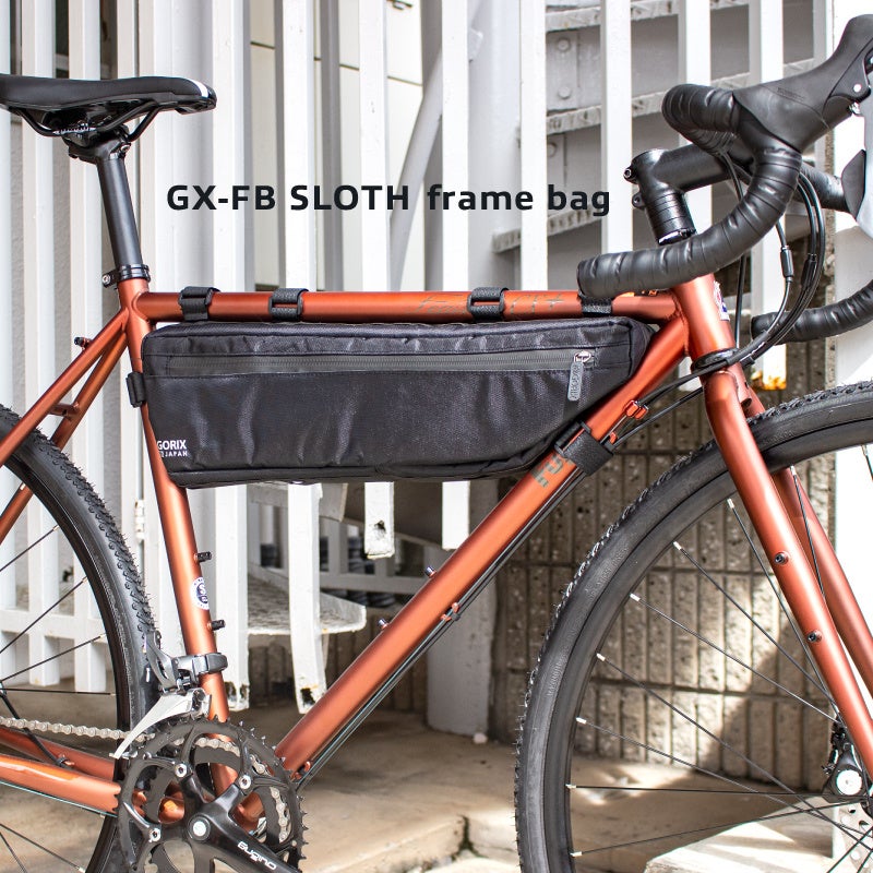 【新商品】【最大容量3.5L!!】自転車パーツブランド「GORIX」から、フレームバッグ(GX-FB SLOTH)が新発売!!のサブ画像2
