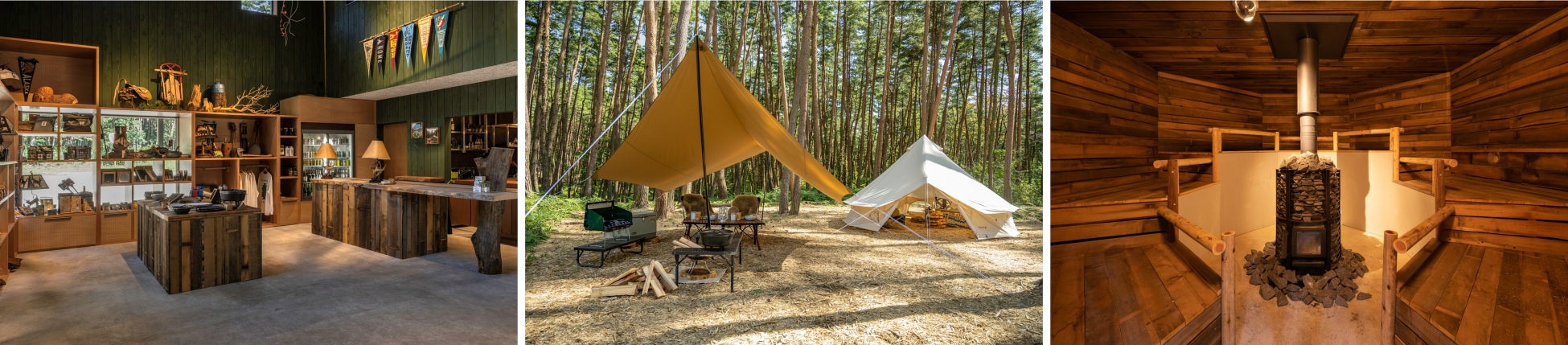 リアルゲイト初の職遊一体型キャンプサイト付きワーケーション施設「neu.Room」がオープンのサブ画像2_▲FOLKWOOD VILLAGE 八ヶ岳