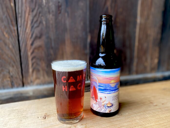 CAMP HACKオリジナルのクラフトビール第2弾『farm hack-california sunset-』を発売！のメイン画像
