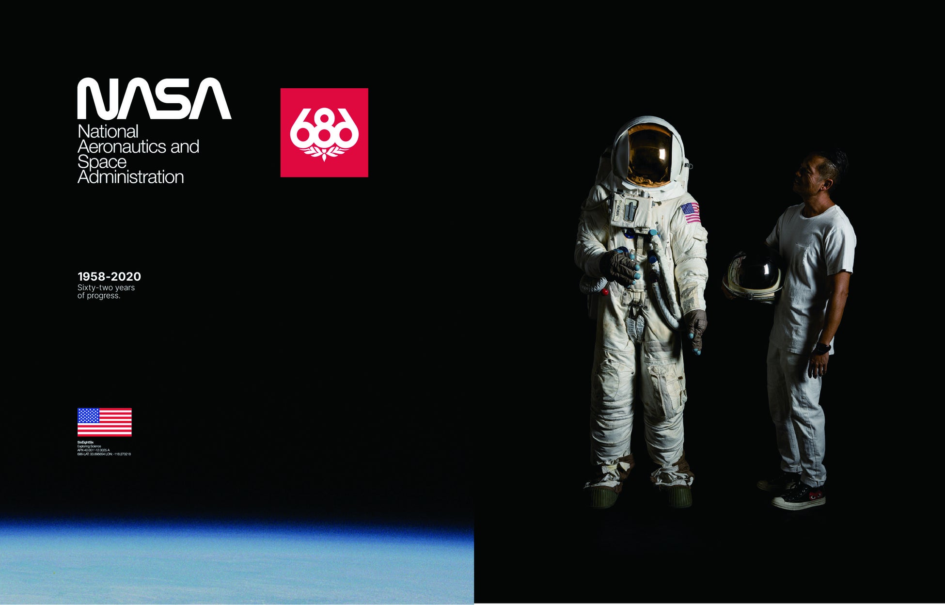 LA発スノーボードウェアトップブランド『６８６(シックスエイトシックス) 』より発売後即完売した、NASAとのコラボモデルが2022-2023シーズンも登場！のサブ画像1