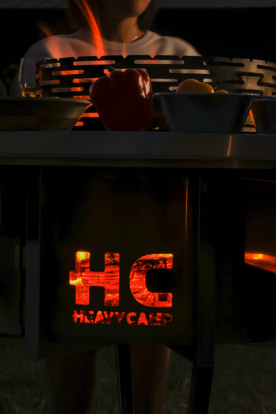 アウトドアコミュニケーションブランド “ HEAVY CAMP ” から スタンディング焚き火台　　“ Lo ”　発売（国際特許出願済）のサブ画像7